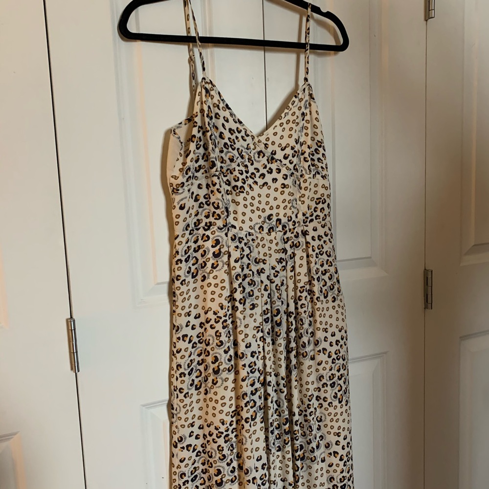 Leopard Print Maxi Dress